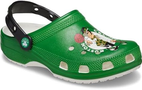 Crocs Unisex NBA Classic Clogs, Boston Celtics, Numeric_11 US Men