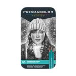 Prismacolor Premier Turquoise Graphite Sketching Pencils, Soft Leads, 12 Pack