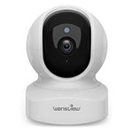 wansview WiFi IP Baby Camera, 2K Wireless Home Security Camera Indoor for Baby, Elder, Pet Camera Monitor with Real-time Alert, 2-Way Audio Night Vision Pan Tilt Zoom, Works with Alexa Q5