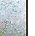 Niviy Window Film Privacy Non-Adhesive Static Cling Window Film Glass Film Decorative Window Films Heat Control for Home Kitchen Office 29.5" by 78.7"