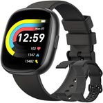 Smart Watches for Women Men Gifts: Fitness Tracker with Make/Recive Call 10-Day Battery Life Heart Rate SpO2 Sleep Monitor 120 Sport Mode 5ATM Waterproof Smartwatch for iOS Android Phones Black