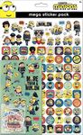 Paper Projects 01.70.22.027 Minions: The Rise of Gru Mega Pack | Three Types of Stickers (Around 150 Total) | Reusable on Non-Porous Surfaces, Multi Coloured, 29.7cm x 11cm