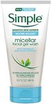 Simple Water Boost Micellar Facial Gel Wash for Sensitive Skin, 5 Ounce (Pack of 3)