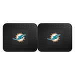 Fanmats 12314 NFL - Miami Dolphins Utility Mat - 2 Piece