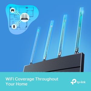 TP-Link Archer AX18 WiFi 6 Router – AX1500 Mbps, Gigabit, Gaming, WPA3