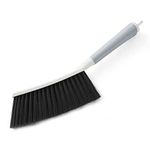 SHIDHMI Household Brush Sweeping, Cleaning Floors Long Handle Dust Cleaning Brush for Tiles, Carpet, Bed, Sofa,Mattress, Window, Bathroom, Car Seat, Curtain, Dust Cleaner for Home (White)