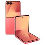 Samsung Galaxy Z Flip7 5G Smartphone with Galaxy AI (Coralred, 12GB RAM, 256GB Storage), Ultra Sleek Design with 50MP High-Resolution Camera, Exynos 2500, Google Gemini
