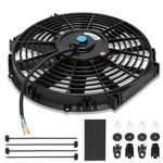 10 Inch High Performance Black Electric Radiator Cooling Fan Kit