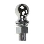 temproad Tow Ball 50mm Trailer Towing Hitch Towing ball 3.5T Ball Head Bolt 7/8 Threaded