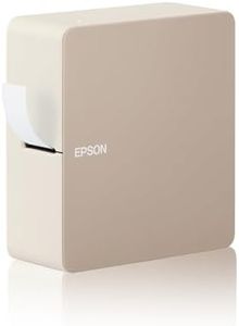 EPSON LabelWorks LW-C610 | Imprimante d'étiquettes portable - Bluetooth, application iOS et Android, alimentation batterie ou secteur, impression jusqu'à 24 mm, 50 rubans, massicot économique