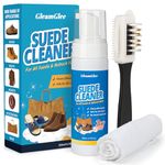 GleamGlee Suede Cleaner Kit 200ml, Suede & Nubuck Shoe Cleaner with Brush & Towel, Colour Restorer for Suede Shoes, Boots, Trainers, Jackets, Handbags, Purses & Accessories