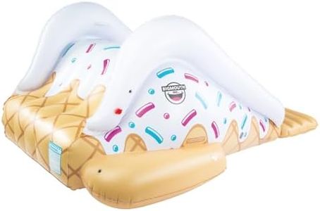 BigMouth Inc. Ice Cream Inflatable Pool Slide, Blow Up Water Slide for Kids, Fun Swimming Pool Toy, Holds 200 Pounds