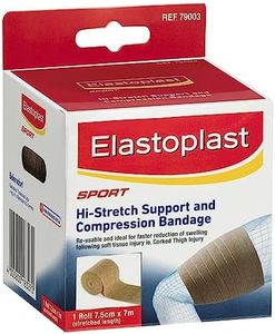 Elastoplast Hi-Stretch Support and Compression Bandage Calf 7.5cm x 4.5m