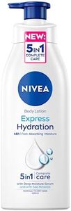 NIVEA Express Hydrating Body Lotion | 400ml | Long-Lasting Moisture for Dry Skin | Perfect for Face and Body