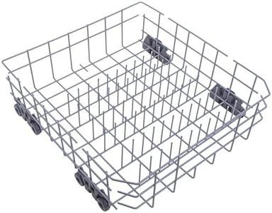W10728159 Dishwasher Lower Rack with Wheels, Fit for Kitchenaid Dishwasher Rack, W10525646 W10780925 Dishwasher Rack Lower Intended for Maytag Dishwasher Parts Deep 22in Wide 20.8in