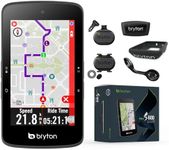 Bryton Rider S800 3.4 Inch Color LCD Touchscreen GPS Bike/Cycling Computer Offline UK & EU Map, Compatible with Bike Radar, 36hrs Long Battery Life, Navigation with Turn-by Turn Follow Track