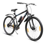 XCi Stormrider X | 26-Inch Tires | Single Speed | TUF Shox Suspension | Mechanical Disc Brakes | Youth 12+ Years | 17-Inch Ultra Light Steel Frame | Black Orange