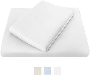 Bambury Chateau Flat Sheet Flat Sheet, Queen, White