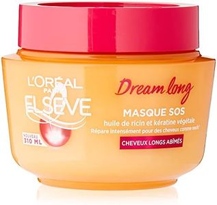 L'Oréal Paris Elseve Dream Long Mask Enriched with Castor Oil/Keratin for Long Hair 1 Piece