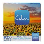 300-Piece Calm Puzzle for Relaxation, Stress Relief, and Mood Elevation, for Adults and Kids Ages 8 and up, Styles Vary