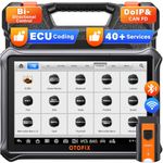 OTOFIX D1 Car Diagnostic Scanner, 2025 Bidirectional Scan Tool, ECU Coding, 40+ Services, Cloud Report, FCA Autoauth, CANFD/DoIP, OE Full System Diagnosis, Key Programming Tool, 2 YEARS Update