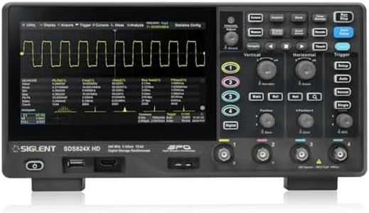 Siglent SDS814X HD -12bits Mixed Signal Oscilloscope (4 Channel / 100 MHz)