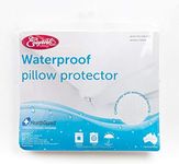 Easy Rest Cotton Jersey Waterproof Body Pillow Protector, White, 150x50cm