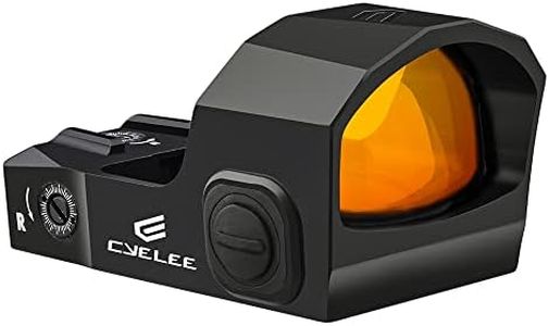 Cyelee Larger Lens Shake Awake Red Dot Sight for Pistol, Micro 3 MOA Reflex Sight for Doctor Cut(Calf X1)