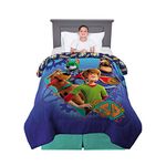 Franco Kids Bedding Super Soft Reversible Comforter, Twin/Full, Scooby Doo