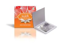 SilverStar Saatvik Edible Silver Leaves Varakh 99.99% Purity, FSSAI Certified Edible Silver varakh for Indian Sweets,Bakery and Beauty (Pack of 1, 25 Leaves)