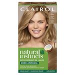 Clairol Natural Instincts Demi-Permanent Hair Dye, 8A Medium Cool Blonde Hair Color, 1 Count