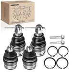 A-Premium 4Pcs Front Upper Lower Ball Joint Kit Compatible with Ford E-150 E-250/E-250 Econoline E-350 Econoline E-350 Club Wagon E-450 Super Duty