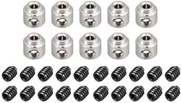 uxcell 10PCS RC Airplane Plane Landing Gear Wheel Stop Collar 2.1mm Shaft Hole Dia.