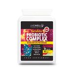 Bio Cultures probiotics for Men - Lactobacillus salivarius Benefits - Complex 90 Capsules - 15 Active Bacteria Strains 40 Billion CFU per Serving - Gut Supplements - Maximum Strength & Potency