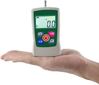 GOYOJO 500N Digital Force Gauge High-Precision Push-Pull Meter for Tension & Compression Testing (N, kg, lb, oz) Real-Time/Peak/First Peak Modes Ideal for Quality Control & Material Testing