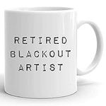 Retired Mug Cup - Retired Blackout 