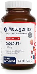 Metagenics CoQ10 ST-100 mg Coenzyme Q10 Supplement - Antioxidant as Ubiquinone - for Energy Production & Heart Function* - Non-GMO & Gluten-Free - 120 Softgels