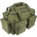 NGT Angling Pursuits Fishing Bag Carp Holdall Green Carryall Tackle 850 Multi Pocket Bag