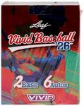 2026 Leaf Vivid Baseball HOBBY box 