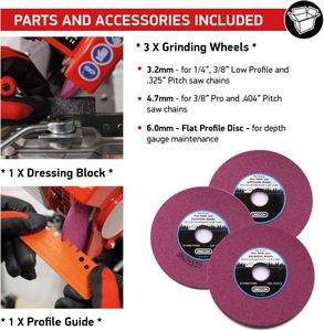 Oregon Electric Chainsaw Sharpener 230V – Precision Blade Grinder