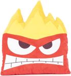 Jay Franco Disney Pixar inside Out Anger Shaped Decorative Pillow 30 cm Kids Plush Bed Cushion