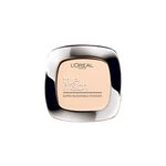 L'Oreal Paris Pressed Powder Foundation, Lightweight and Blendable, Verstile Coverage, Matches Skintone, True Match, Golden Beige D3W3, 9g