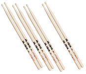 Vic FIrth - American Classic® Drumsticks 5A - American Hickory - Wood Tip - 4 Pair Value Pack