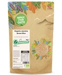 Wholefood Earth Organic Jasmine Brown Rice 1kg Raw | GMO Free | Vegan | Source of Fibre | Certified Organic