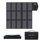 ALLPOWERS Solar Charger 100W Solar Panel Foldable Portable with Dual 5v USB18v DC for Laptop, Tablet, Notebook, 12v Car, Boat, RV Battery, Camping, Hiking, Travel