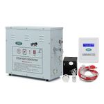 SRE Spa Alpha Series 6kw Steam Generator with Auto Drain Chrome Aroma Steam Outlet, Automatic Timer & Automatic temperature with Digital Control Panel