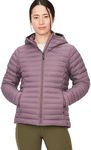 Marmot Women Echo Featherless Hoody, Warm Puffy Jacket, Insulated Hooded Winter Coat, Water-Resistant Quilted Parka, Lightweight Packable Outdoor Jacket, Windproof