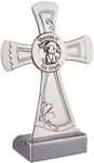 Precious Moments Baptism Cross, Cream/White