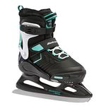 Rollerblade Bladerunner Ice Micro Ice XT Girls, Junior, Adjustable, Black and Teal, Ice Skates