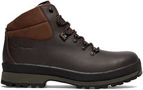 Berghaus Mens Hillmaster Ii Gtx Tech Am Brn/Brn Hiking Boots, Coffee Brown, 9 UK